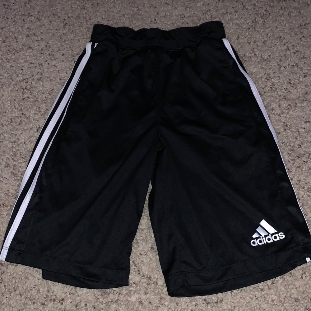Adidas basketball shorts.